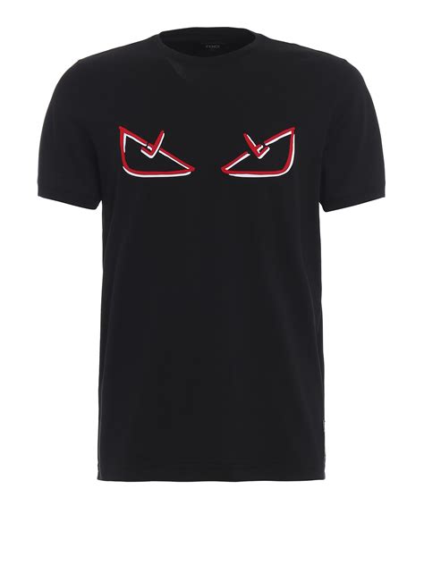 fendi paradeyes black|Fendi shirts.